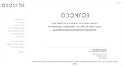 Desktop Screenshot of odontos.si