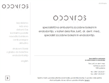 Tablet Screenshot of odontos.si